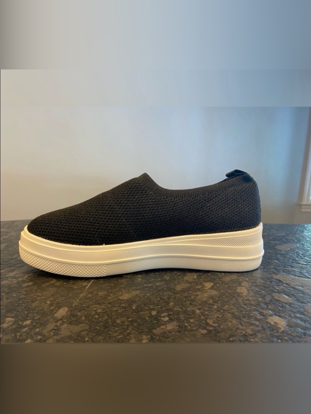 Carvela Comfort Campaign Fabric Slip-on Sneakers in Black Size 38.5